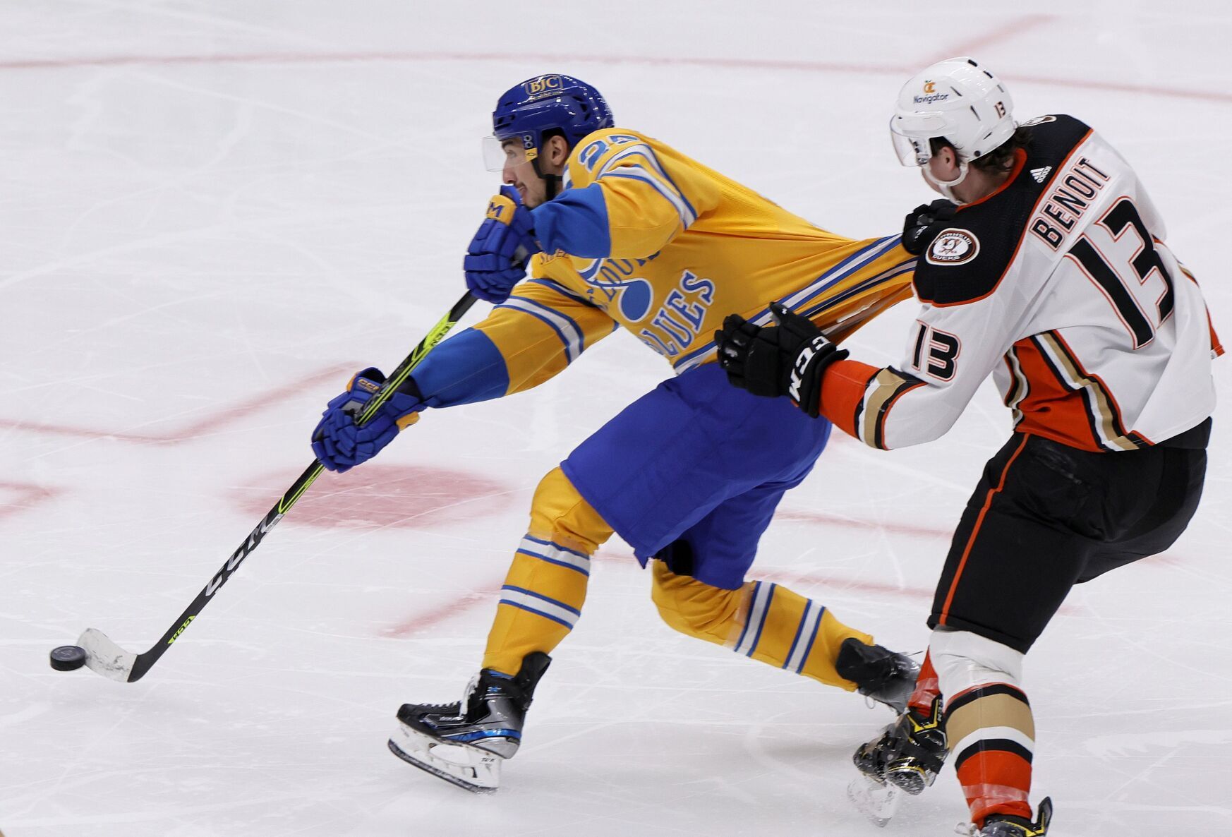 Blues host Ducks